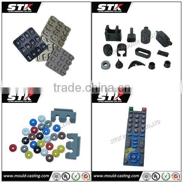 Hot Pressing Molding Rubber Remote Control Keyboard plate