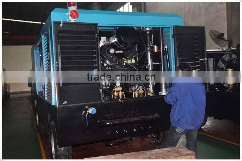 KAISHAN BRAND LGCY19.5/19 Diesel Engine Screw Air Compressor For Sand Blasting