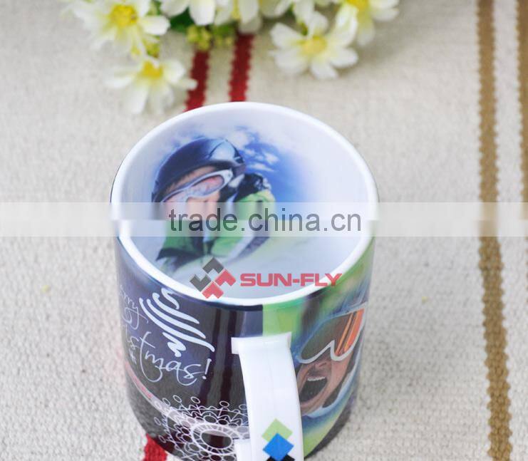 Polymer Mug,sublimation plastic matte mug,heat press mugs,printable customized blank matte mug