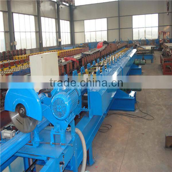 Fly Saw Cutting Downspout pipe roll forming machine