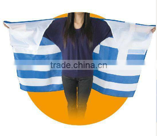 raincoat flag with cap for european championship