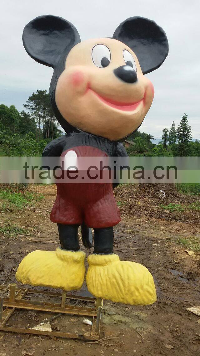 Fiberglass Simulation Model Type fiberglass cartoon character statue