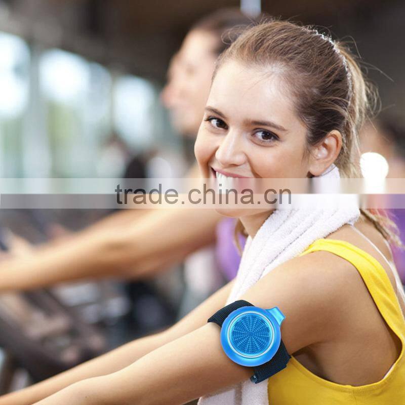 Round style ouotdoor speaker with LED light