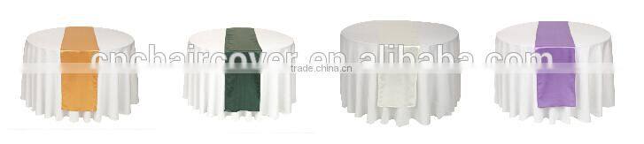 2016 Green Cheap Satin Table Runner For Party