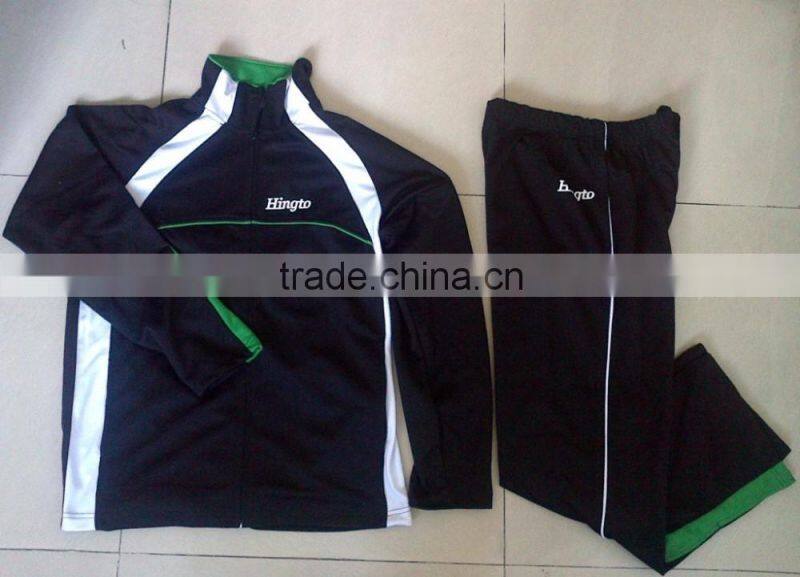 His- and-her tricot jacket wholesale fleece suits tricot suits