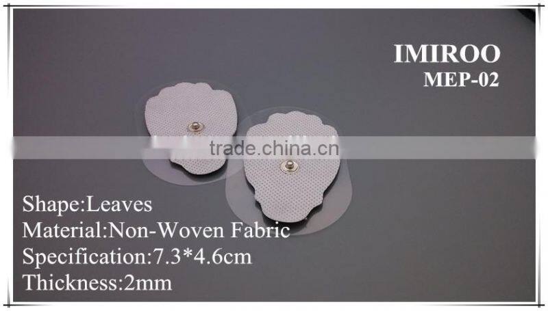 Self-adhesive skin electrode/electronic muscle stimulator 's electrode massage pad