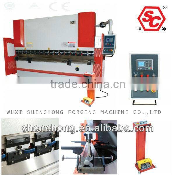 cnc hydraulic press brake wc67k 125T 3200