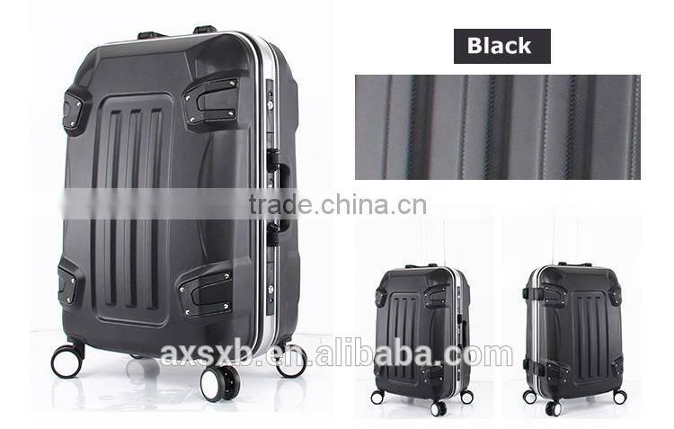 abs zipper combination lock china trolley travel land luggage factory