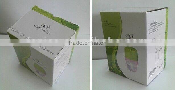 mini USB air purifier with 1 colorful LED light for car air purifier mini USB air fliter KM-01