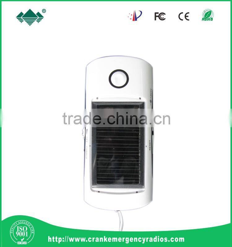 Portable home solar radio with led torch and mp3 player