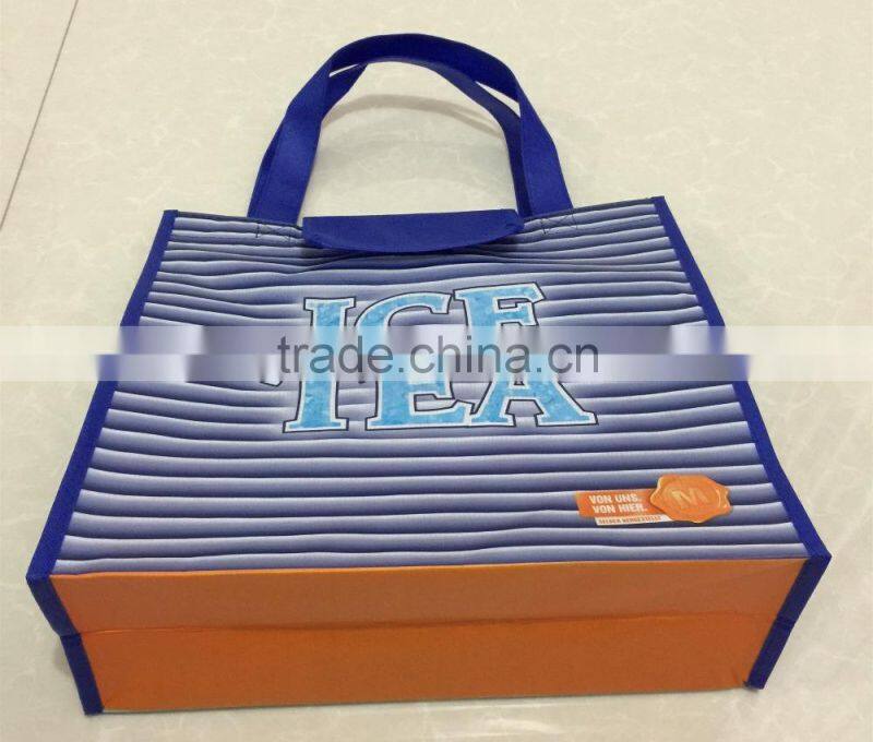 Lead-free Reduce Reuse Recycle RPET Tote Trade Show Bag