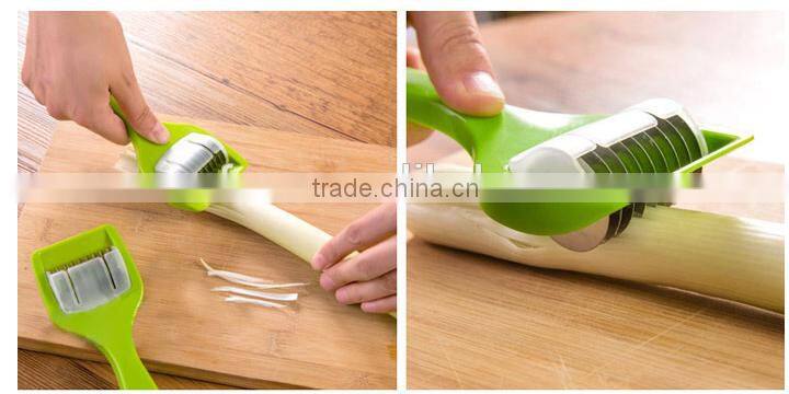 Manual Green Onion Chopper Slicer Garlic Coriander Cutter / onion cutter onion slicer / Vegetable Onion Chopper