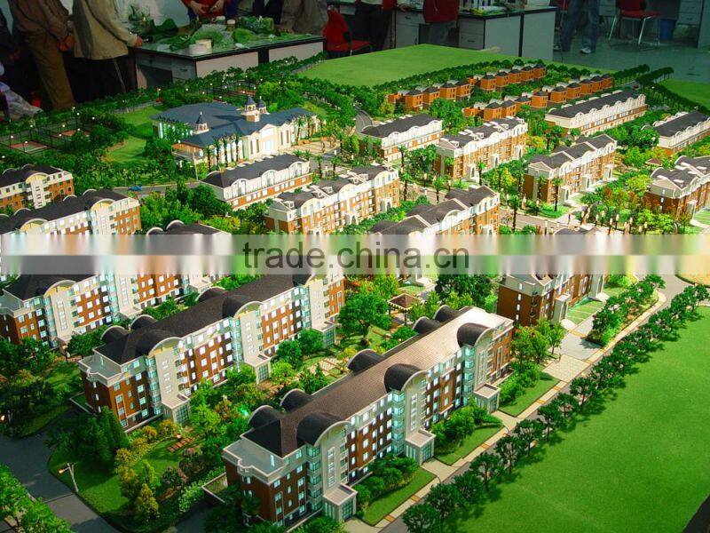SH Model/ Villa District Building Model Maquette Maker