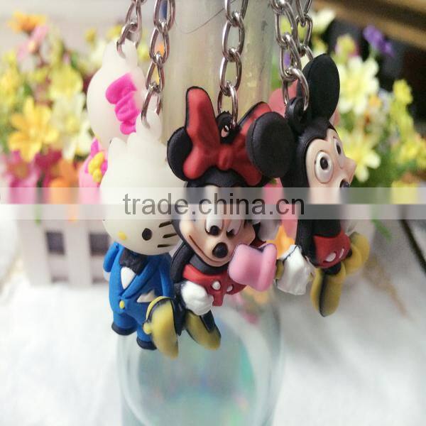 promotion gift cartoon key chain wholesale
