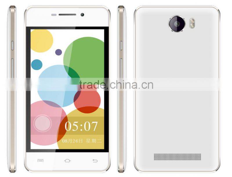 A200 4.0 inch 3G phone 512 4G Aluminum body 1500mah battery smart phone for oem