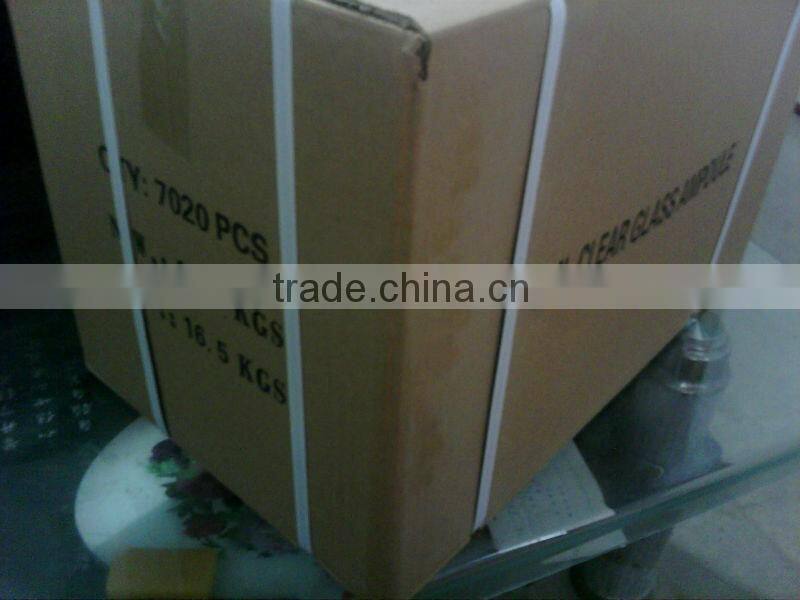 GMP certificate USP type1 OPC with blue point 10ml netrual glass ampoule