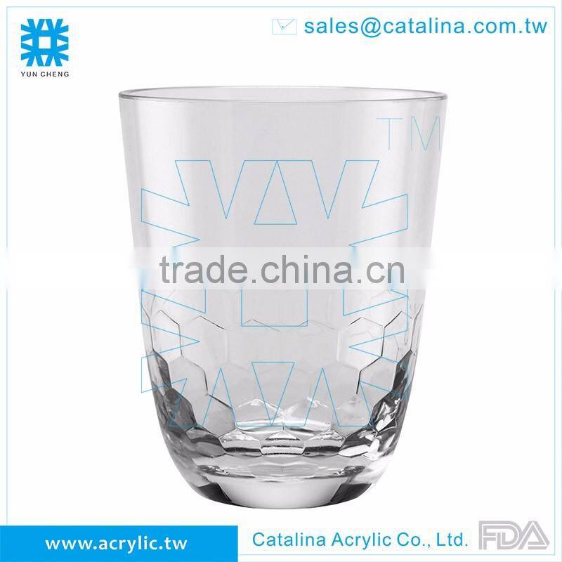 High Quality Acrylic Stemless Juice Water Glass