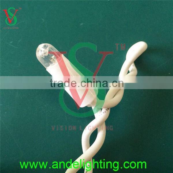 Christmas outdoor large ball shape light with string light and metal frame