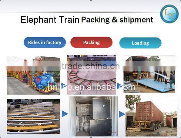 Amusement indoor kiddie electric animated rides train