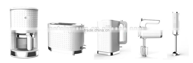 Kitchen appliance of 2 stage opening system kettle 2200watts 1.7L CE GS CB EMC ROHS LFGB approved