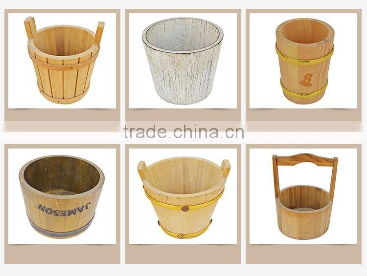 Newly designed china factory lovely wooden barrel bathtub