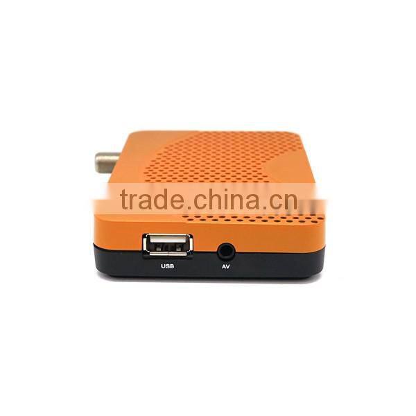 Factory directory price HD MINI DVB S2 satellite receiver with IKS BISS IPTV POWERVU GSCAM
