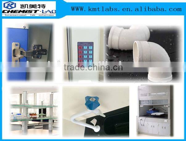 Chemical Resistant Biology Lab Fume Cupboard With Epoxy Resin Top