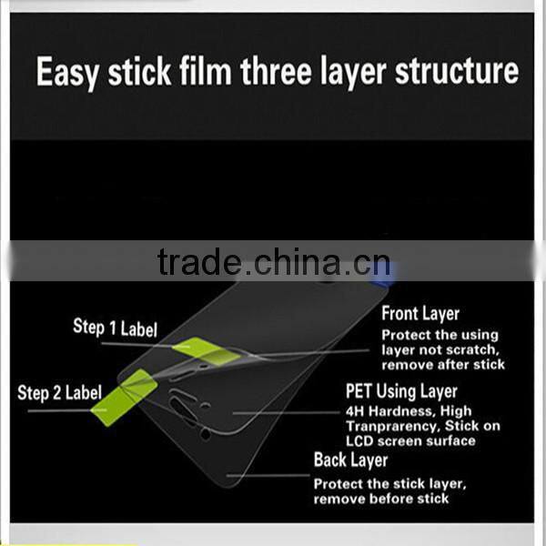 PET Privacy Clearly protected series screen protector for phone 5s 6s and note3