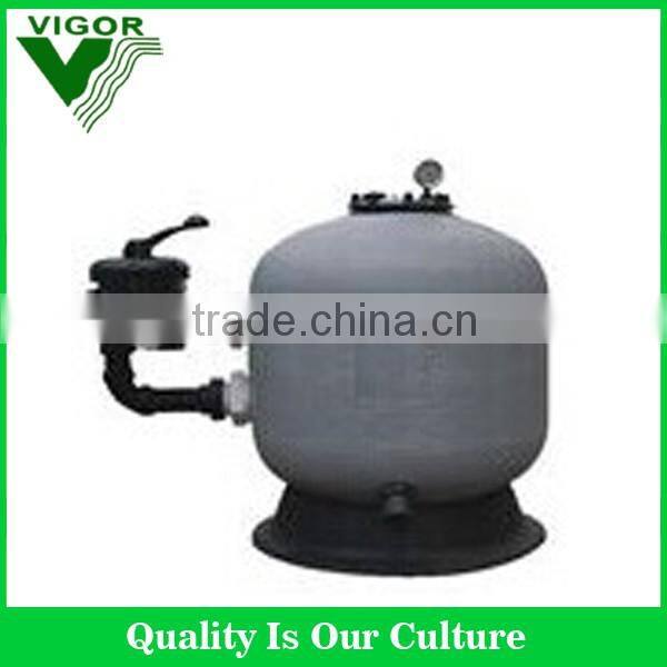 Pikes side mount sand filter for swimming pool cleaning equipment