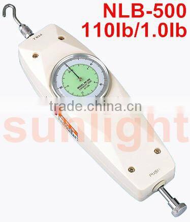 Analog Force Meter Push and Pull Force Gauge 500N/110LB NLB-500