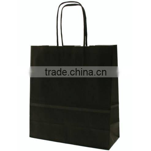 Recyclable Bright Paper Party Bags Gift kraft paper shopping Bag