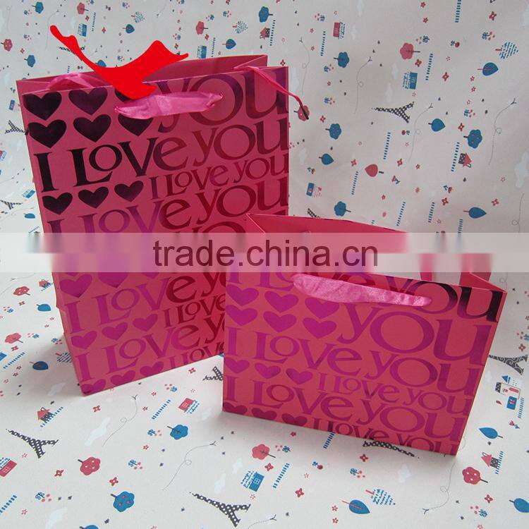 eco Gift paper bag with print