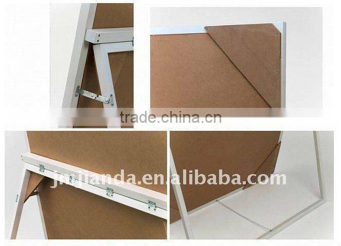 large wood mirror frame