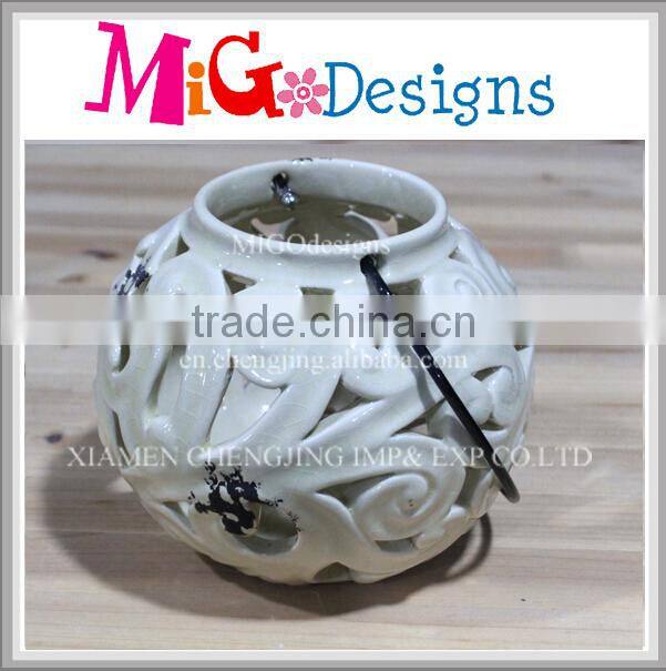 Garden Candle Lantern Bell Shaped Christmas Ornament