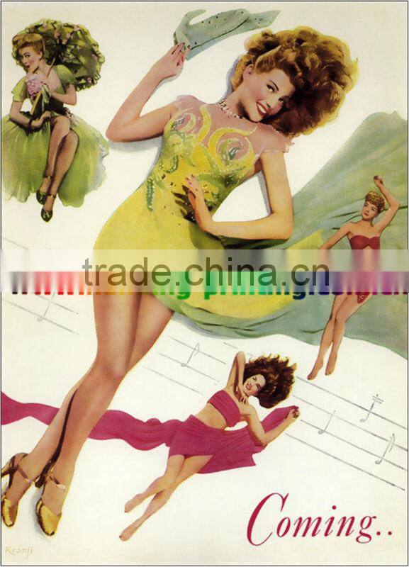 2013 Beauty Supply Adult Workout Posters Printing Factory