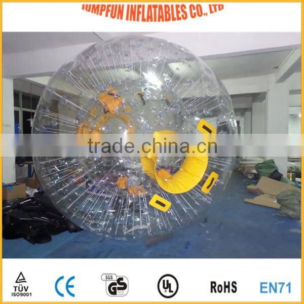 Inflatable Zorbing Ball for sale,Harness Zorb Ball made by PVC or TPU
