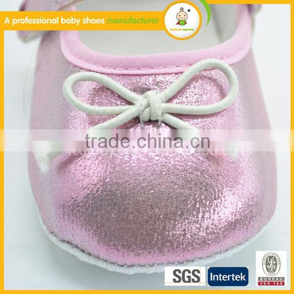 High quality lovely baby girl pu leather shoes cheap fancy beautiful baby girl leather school shoes