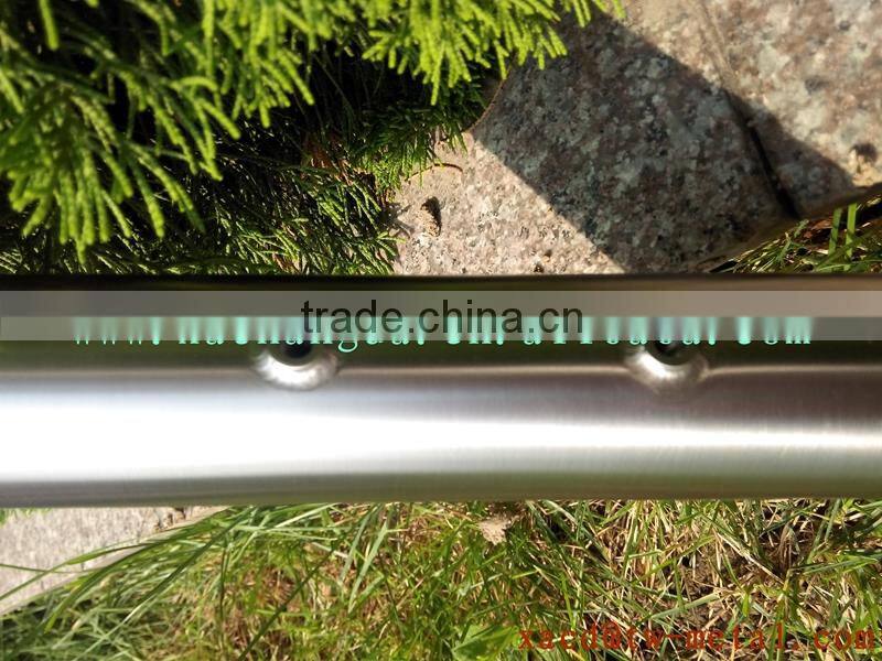xacd made titanium MTB bike frame with handing brush finished