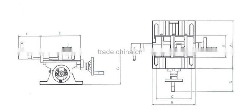 Precision Cross Slide Vise for Milling and Drilling Machines