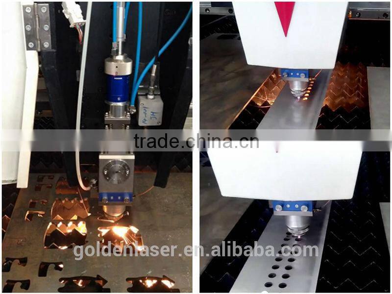 CNC 1000W Laser Metal Cutting Machine 1500X3000mm