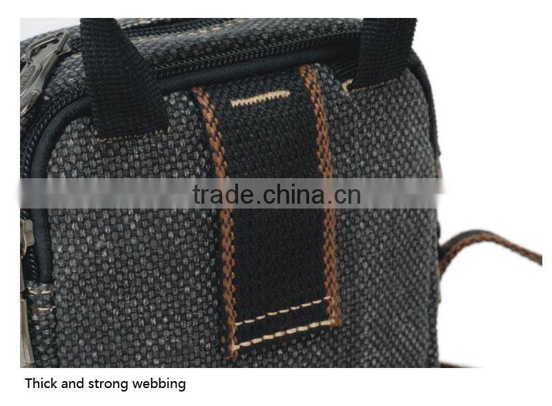 Vintage small sports bag canvas doctor bag sport tote bag