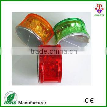 car led flashing magnetic strobe lights with solar panel