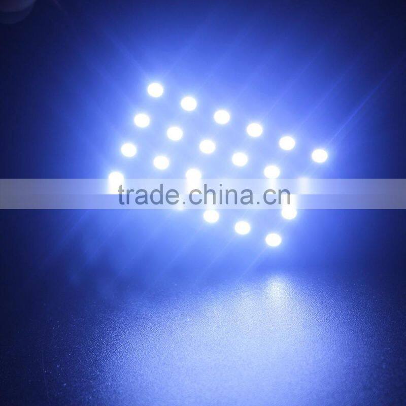 Car Interior Reading Light White 12V T10 Ba9s Festoon 24SMD 1210 SMD Led Reading Dome Panels Lights