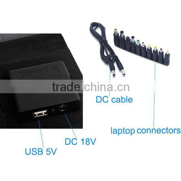 big power folding solar sun panel 120w for big battery charging