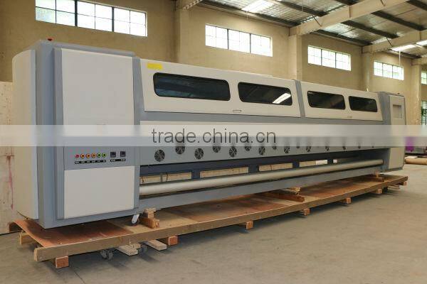 5m solvent printer with 8 PCS Seiko SPT1020 35pl and heavy duty structure 5m billboard printer