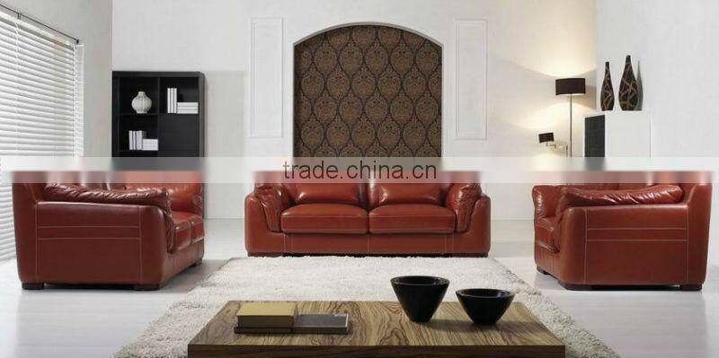 modern camel leather living room sofa sets