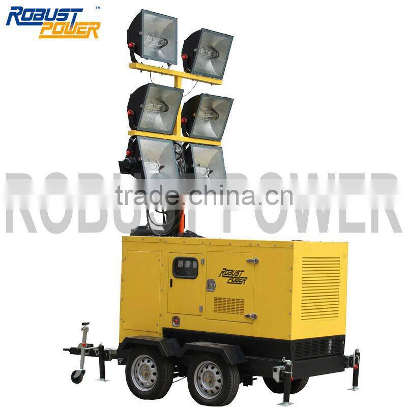 9m Mast Generator Mobile Light Tower (RPLT8000)