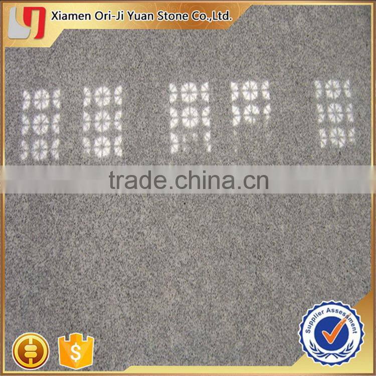 Good quality antique grey granite slab