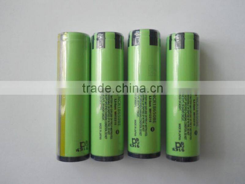 protection 18650 NCR18650BE 3200mAh 3.6V for panasonic battery button top protected