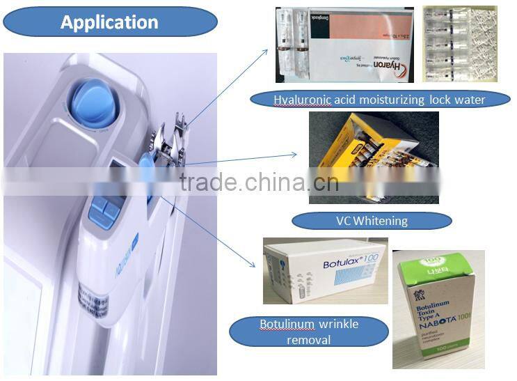 Imported skin rejuvenation whitening wrinkle removal meso gun for salon hospital use